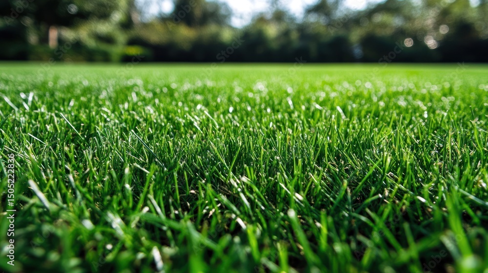 Fototapeta premium Lush green grass