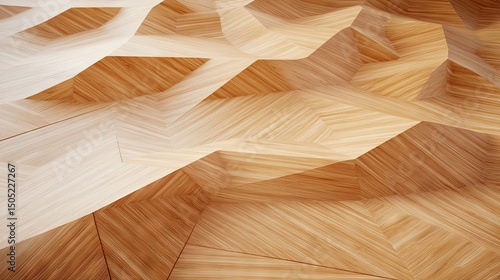 Abstract geometric wooden surface texture.