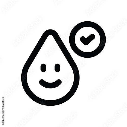 good cholesterol line icon. Clean and minimalist vector icon for websites, mobile apps, presentations, and logos. Fully scalable and customizable for any project.