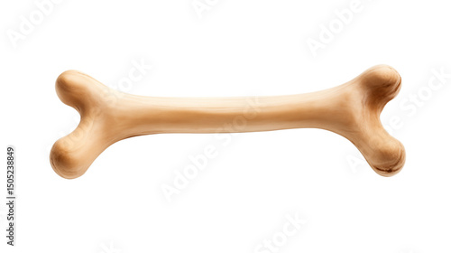 Wallpaper Mural Detailed Closeup of a Light Brown Wooden Bone on white and transparent Background Torontodigital.ca
