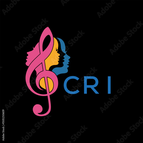 CRI letter logo. CRI blue image on white background. CRI Monogram logo design for entrepreneur and business CRI best icon.
