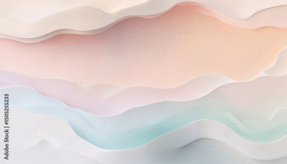 Minimalist Abstract Background With Soft Pastel Gradients Minimalist Abstract Background With Soft Pastel Gradients