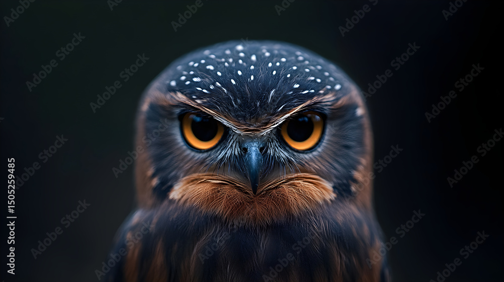 Fototapeta premium Portrait of a owl