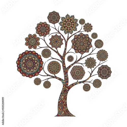 Mandala tree 