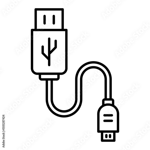 cable usb icon
