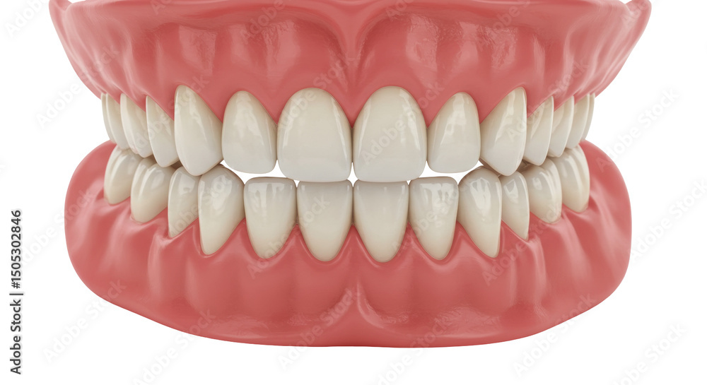 Obraz premium Isolated Dentures