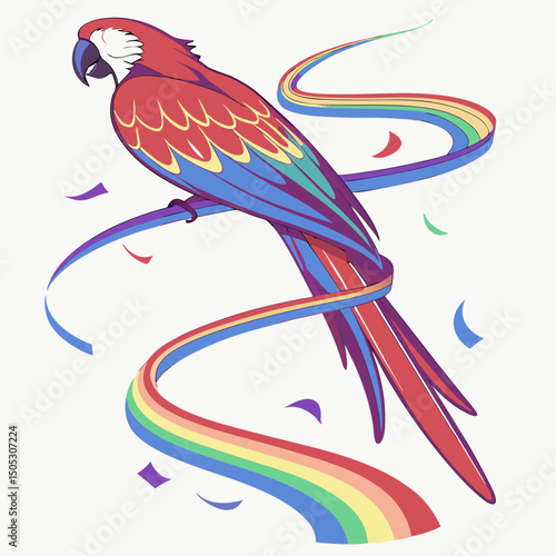 River of Color – Multicolor Stream Effect