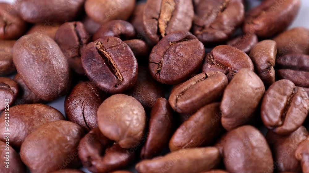 Close-up of roasted coffee Close-up of roasted coffee