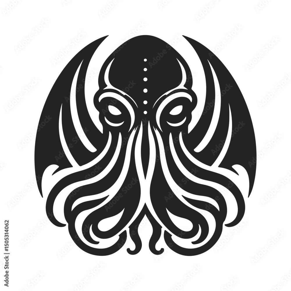 Obraz premium Eldritch Terror from the Ancient Oceans