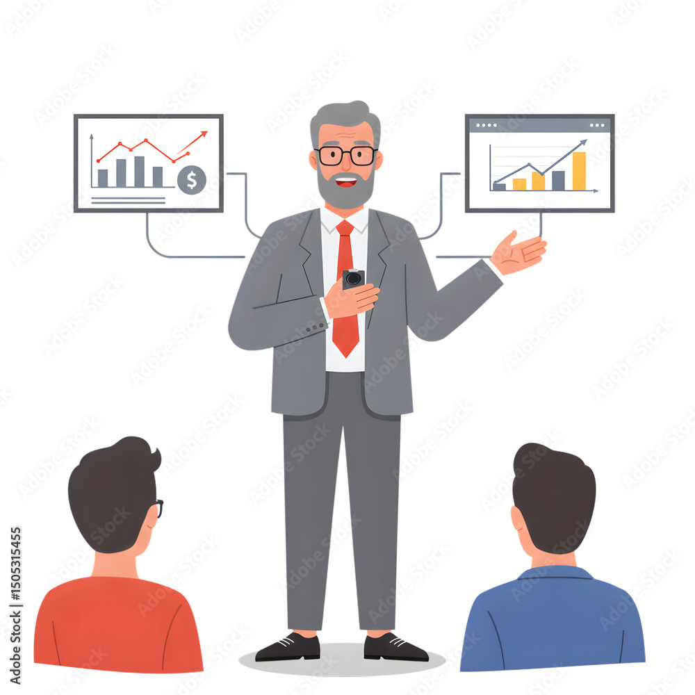 Business presentation, data-driven Business presentation, data-driven