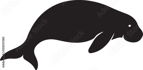 Obraz na plátně dugong vector