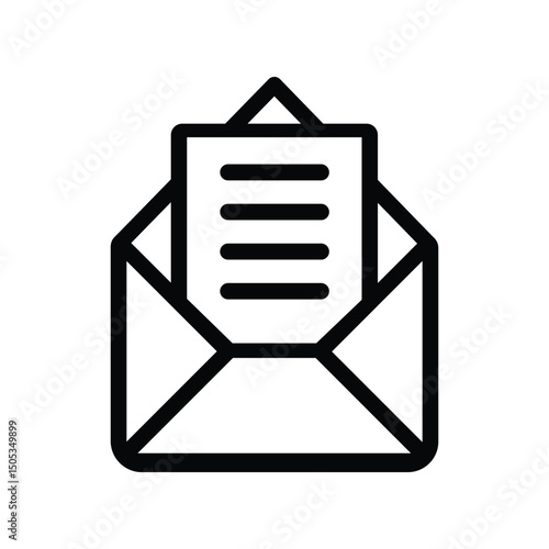 Mail icon vector  for communication & messaging, Mail icon symbol sign, free Mail icon, Popular Mail icon 