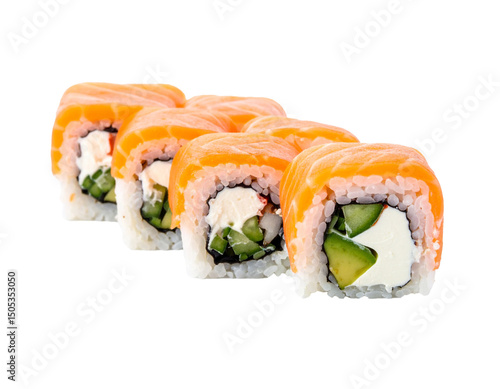 Wallpaper Mural Sushi roll, Custom AI Model Torontodigital.ca