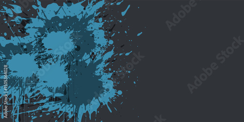 Abstract frame in light blue tone on a white background. Sporty design in grunge style. Illustration for sports, athletics, training, workout, etc.