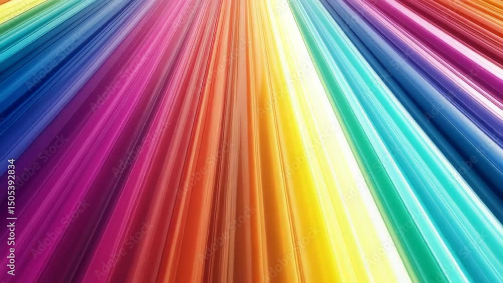 Dynamic Rainbow Bursting Spectrum: An Abstract Display of Vivid Light and Color Dynamic Rainbow Bursting Spectrum: An Abstract Display of Vivid Light and Color