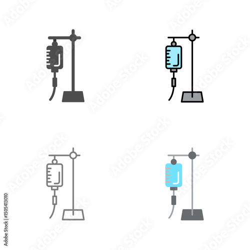 Saline Vector Icon