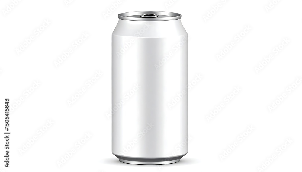 Blank Aluminum Can Mockup. Blank Aluminum Can Mockup.