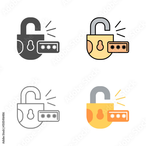 Unlock Vector Icon