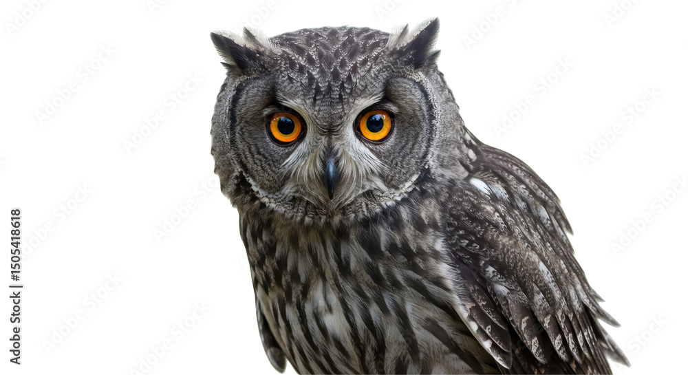 Isolated Owl Isolated Owl