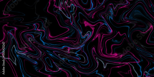 Abstract luxurious black and multi color  smooth wavy marble texture background. Multicolor Repeat Watercolor Vector Marble. Bright Seamless Aqua Graphic Texture.