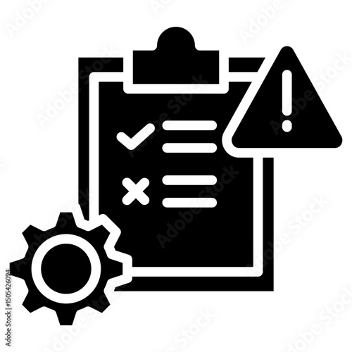 Contingency Planning glyph icon