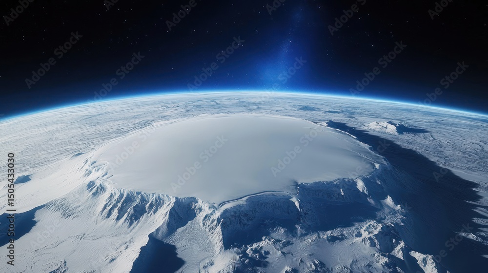 Fototapeta premium Earth's Ice Cap