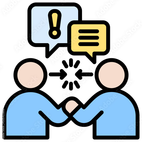 Conflict Resolution Icon
