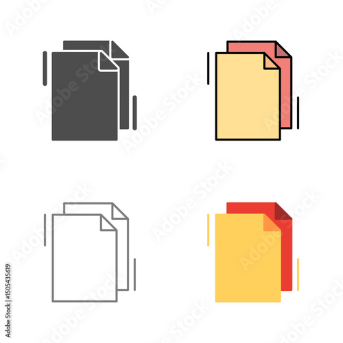 Copy Vector Icon