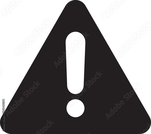 warning vector icon