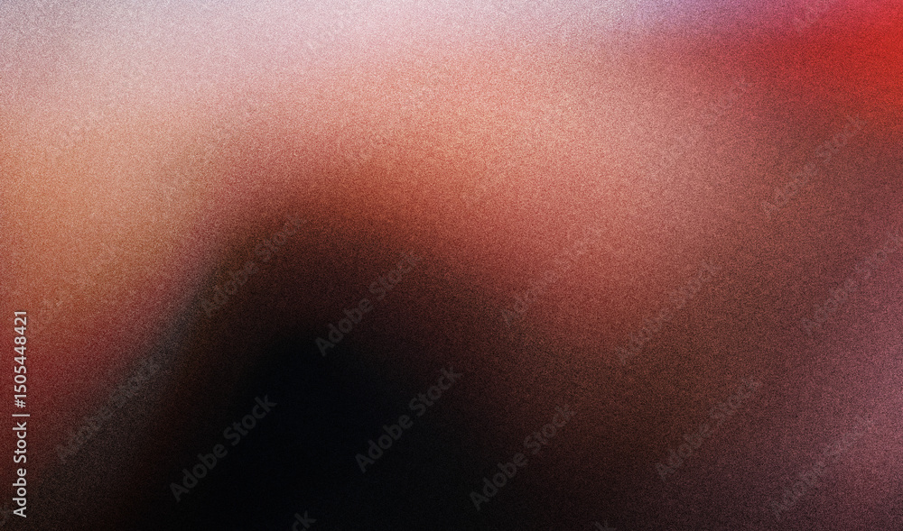 Fototapeta premium A vibrant abstract gradient design featuring a dark grainy background, perfect for posters, banners, or digital design. Enhance your projects with this textured noise effect.
