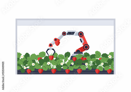 Robotic Harvesting of Strawberries in Modern Agriculture Technology