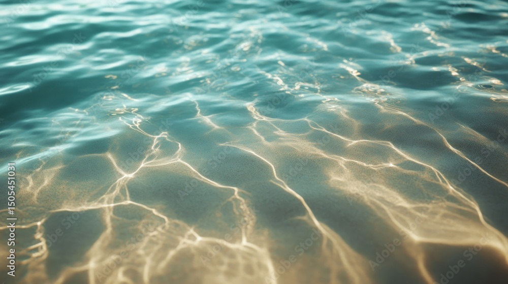 Fototapeta premium Rippled Water Surface