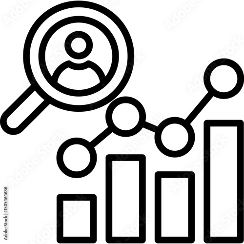 Competitive Analysis line icon