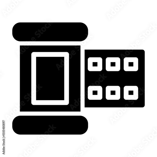 film roll Solid icon