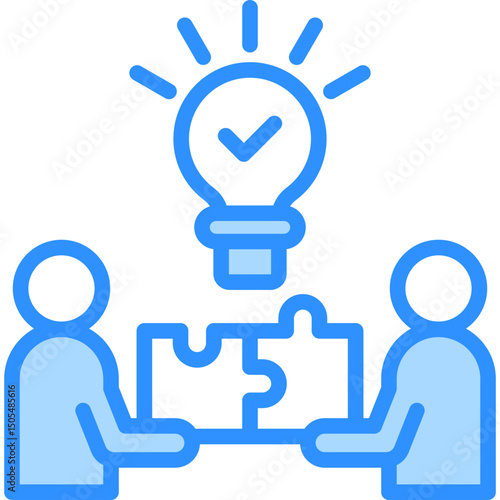 Collaborative Idea Icon