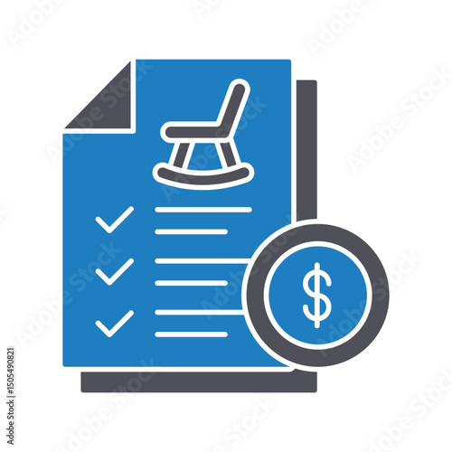 Retirement coverage :Vector Icon which can easily modify or edit