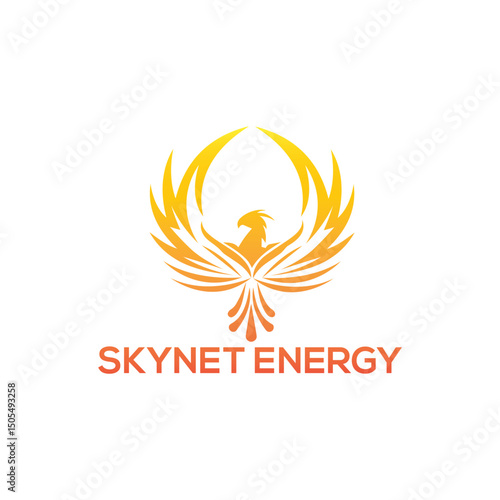 Striking Phoenix logo featuring a rising flame-shaped bird, symbolizing rebirth, strength, and transformation—perfect for tech brands, fitness clubs, or visionary businesses aiming high.
