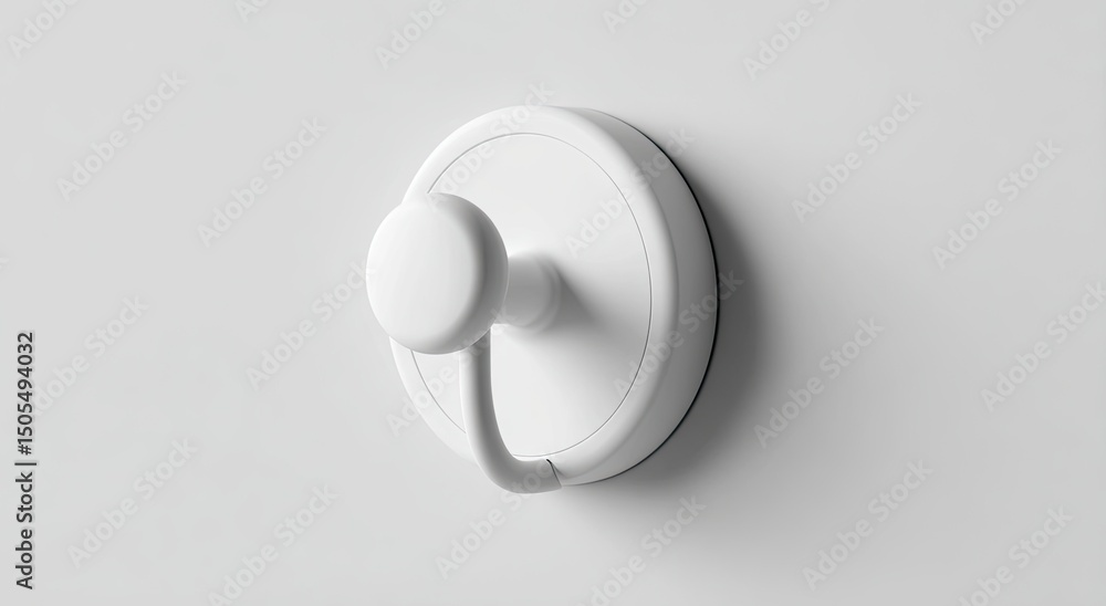 White suction cup wall hook White suction cup wall hook