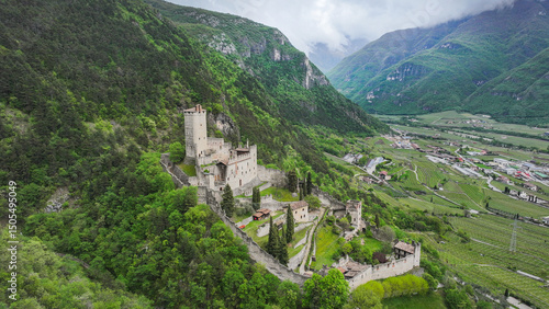 Castello di Avio: Medieval Fortress in the Trentino Mountains - Alps