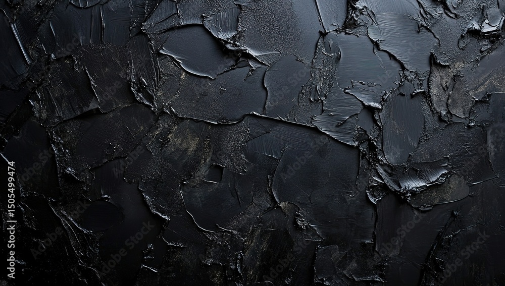 Fototapeta premium Solid matte black texture, pure deep jet black surface with minimalistic smoothness, ultra-modern look.