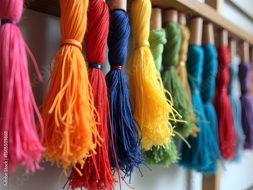 colorful thread