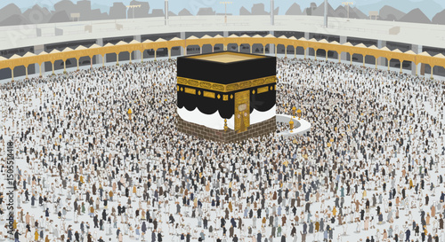 Exploring the Artistic Depictions of the Kaaba: A Visual Journey