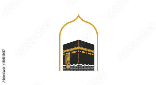 Exploring the Artistic Depictions of the Kaaba: A Visual Journey