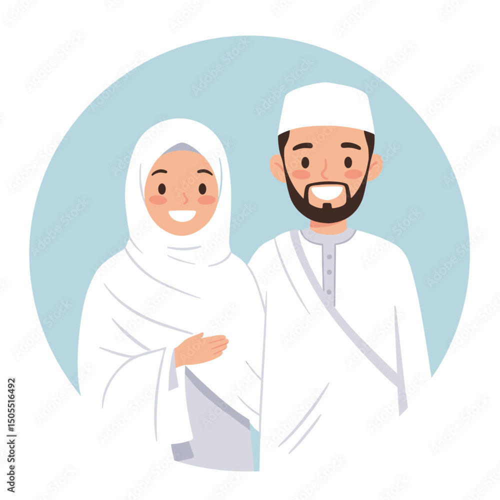 Preparing for Hajj: Pilgrims Getting Ready for Their Sacred Journey Preparing for Hajj: Pilgrims Getting Ready for Their Sacred Journey
