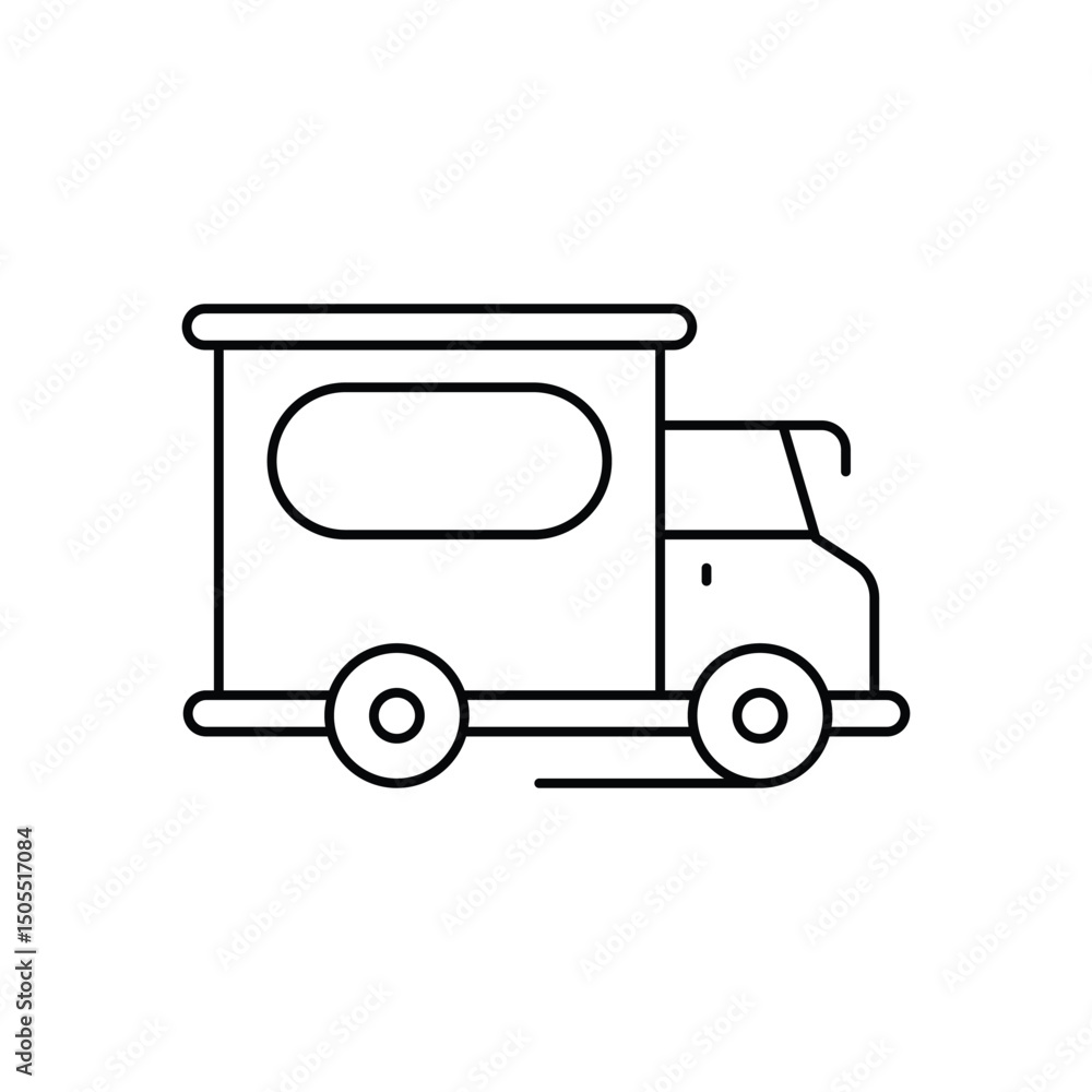 Express Parcel Vector icon