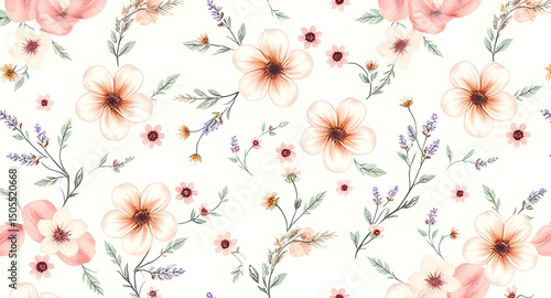colorful floral fabric, seamless textile print, seamless fabric wallpaper, modern floral fabric, fabric texture with flowers, repeating flower background, seamless botanical textile, ornamental fabric