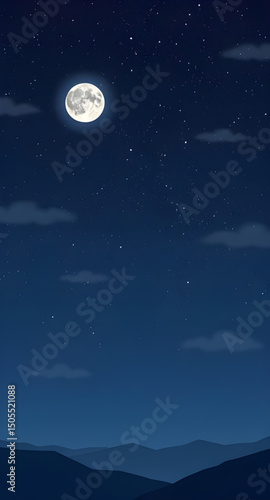 Full moon, Moon over sky, Night sky with moon, Moonlight, Full moon background, Bright moon, Lunar sky, Starry night with moon, Moon glow, Moon in clouds, Full moon illustration, Moon over city, Moon 