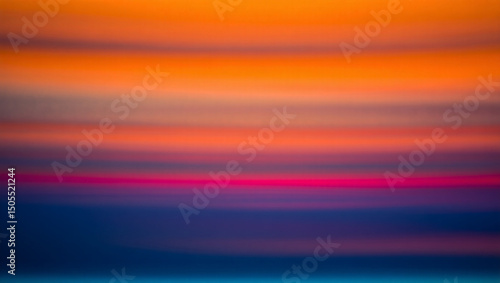 Abstract image capturing layers of colorful gradients showcasing