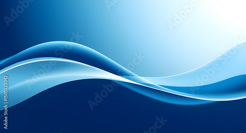 blue abstract business background, elegant wave lines, wavy lines background, dynamic wave pattern, abstract corporate design, fluid wave background, wave motion background, blue flowing lines, abstra
