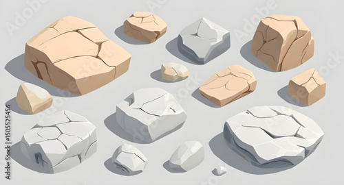 cartoon stones, stone icons, stone isolated, mineral stones, stone flat design, stone group, rock formation, stone pile vector, stone symbol, stone art, stone shape, rocky texture, mountain stone, smo